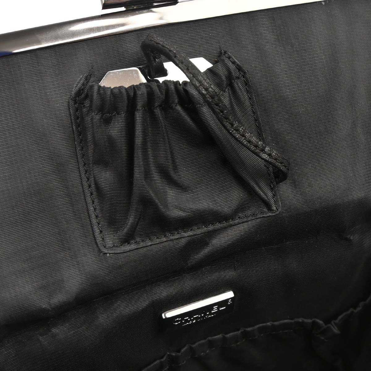 Chanel 2005-2006 Black Tweed Vanity Handbag Box