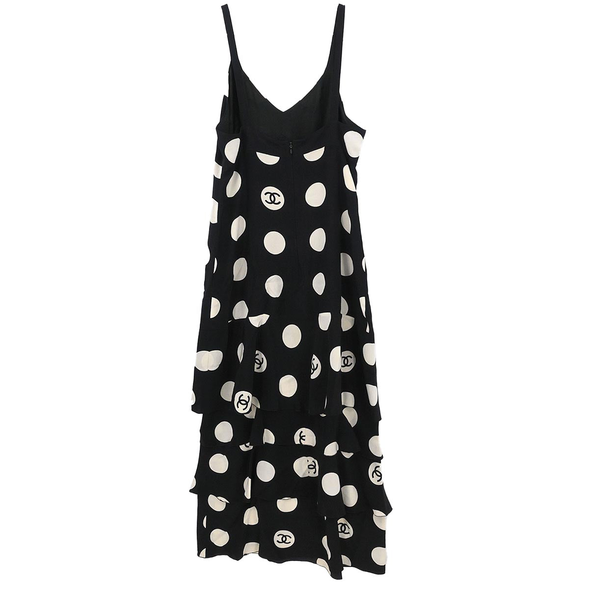 Chanel 1997 Camisole Dress Black #42