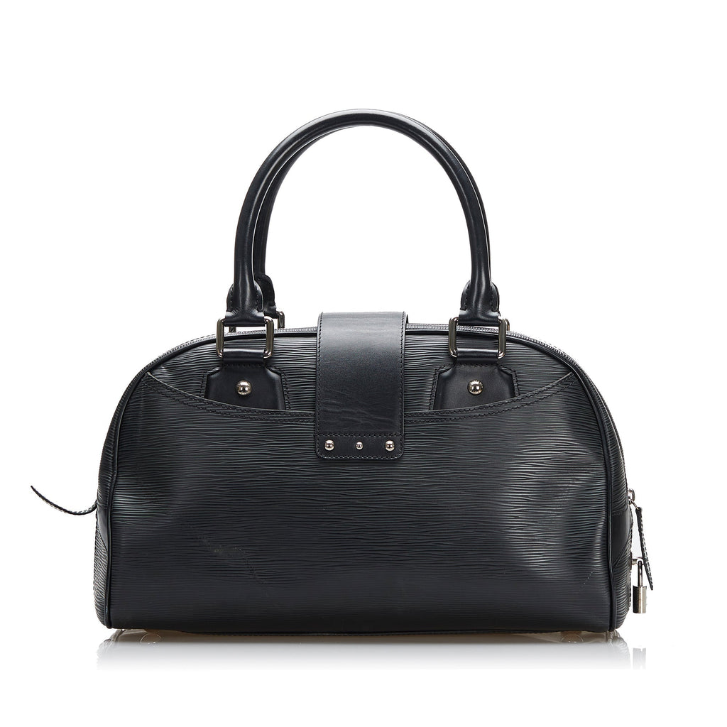 Louis Vuitton Bowling Montaigne GM Black Epi
