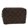 Louis Vuitton Poche Toilette 19  Canvas Clutch Bag
