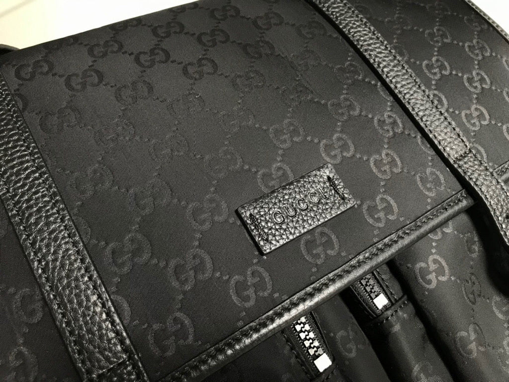 Shoulder Bag Nylon Shima Black Embossed For Men 13.8in/35cm Glami