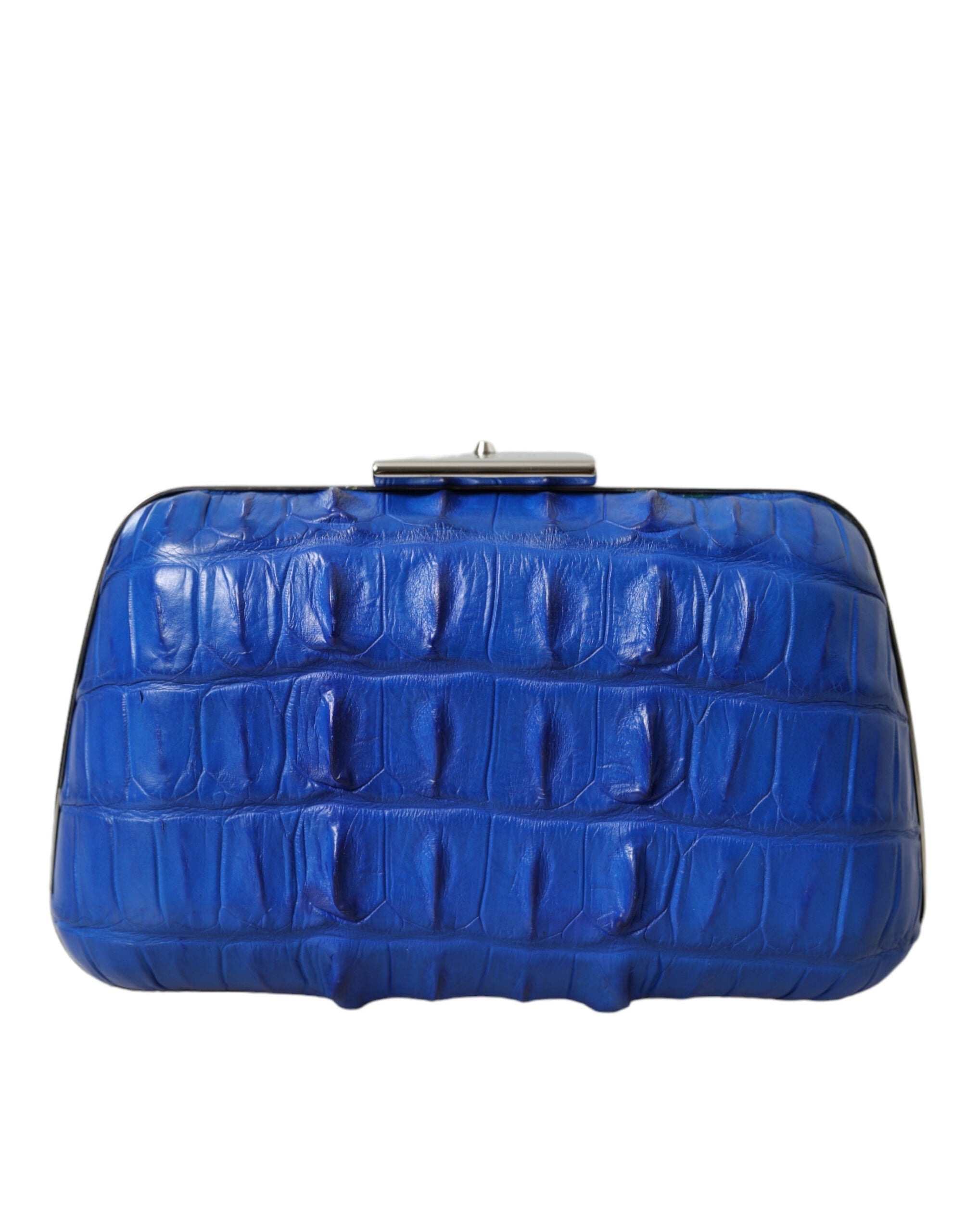 Balenciaga Electric  Crocodile Skin Women's Clutch