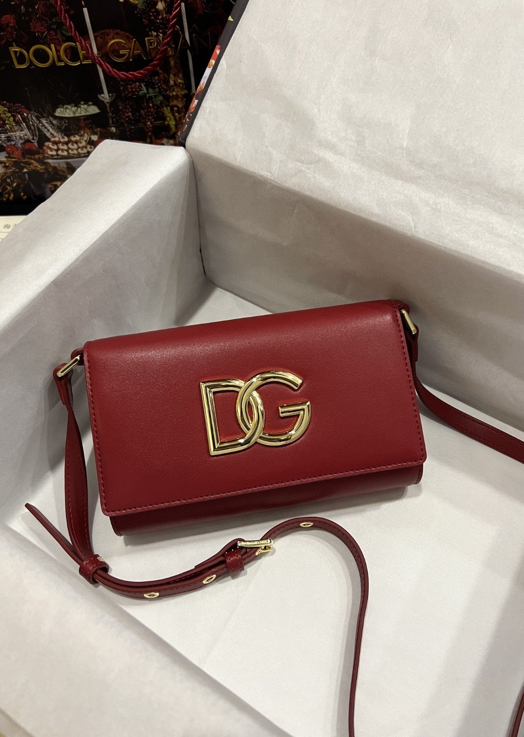 GLAMI 3.5 Clutch Burgundy For Women 8.3in/21cm GLAMIÃ‚Â 