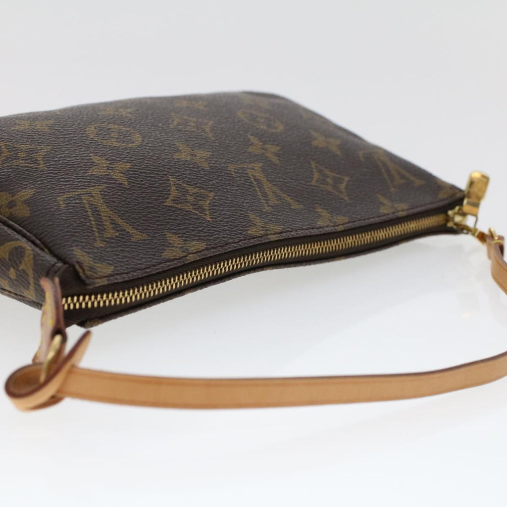 Louis Vuitton Pochette Accessoire  Canvas Clutch Bag