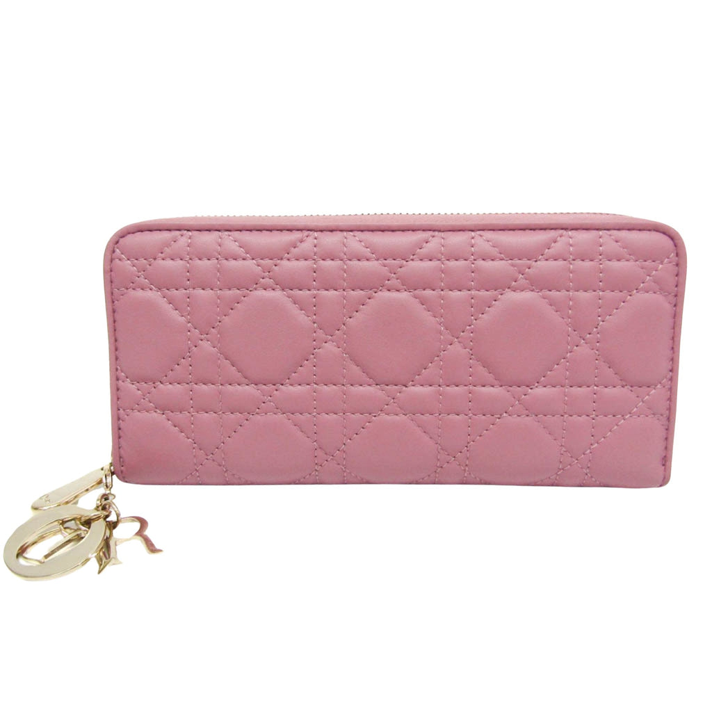 Dior Lady Dior  Leather Wallet
