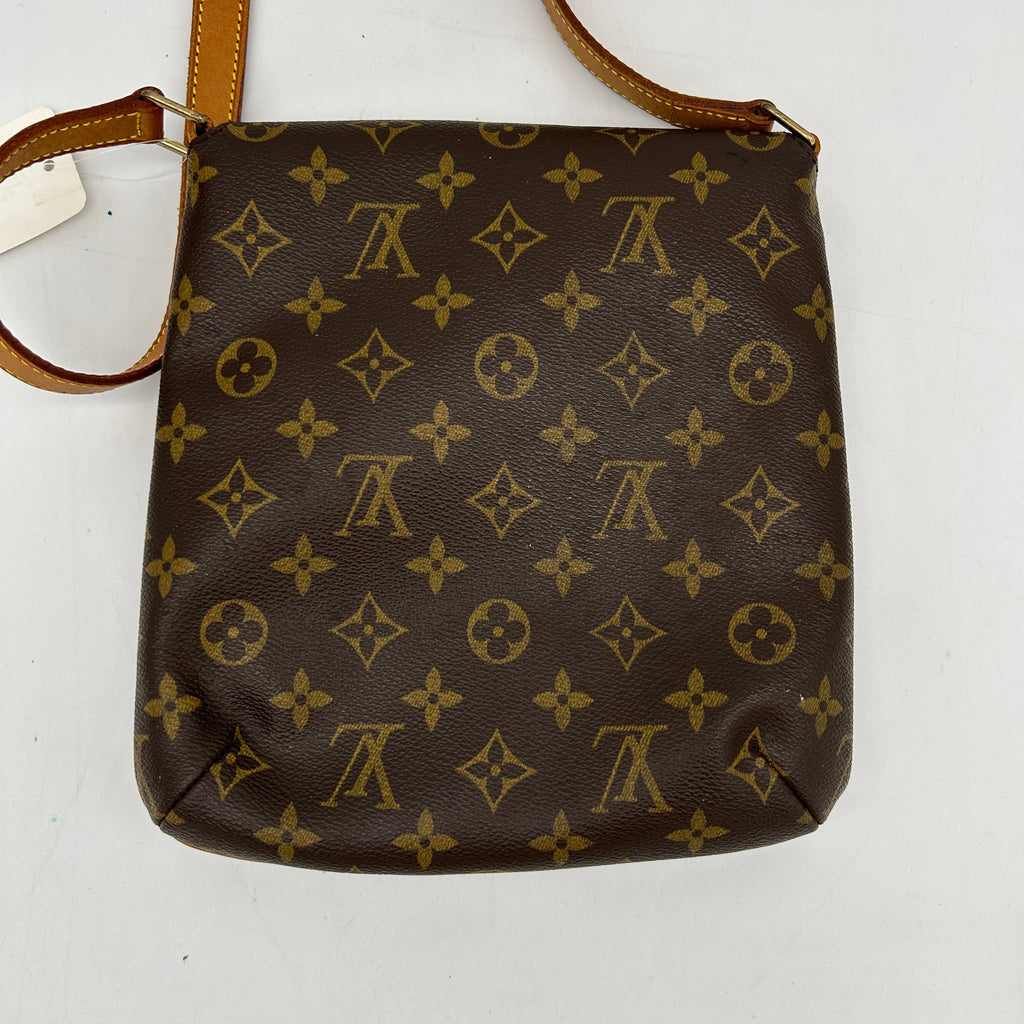 Louis Vuitton Musette Salsa Brown Monogram Canvas Shoulder Bag Medium