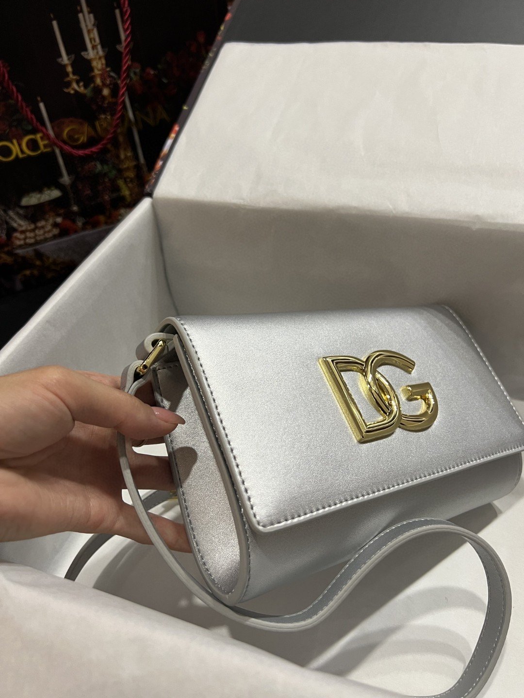 DG 3.5 Clutch SiLouis Vuittoner For Women 8.3in/21cm DG
