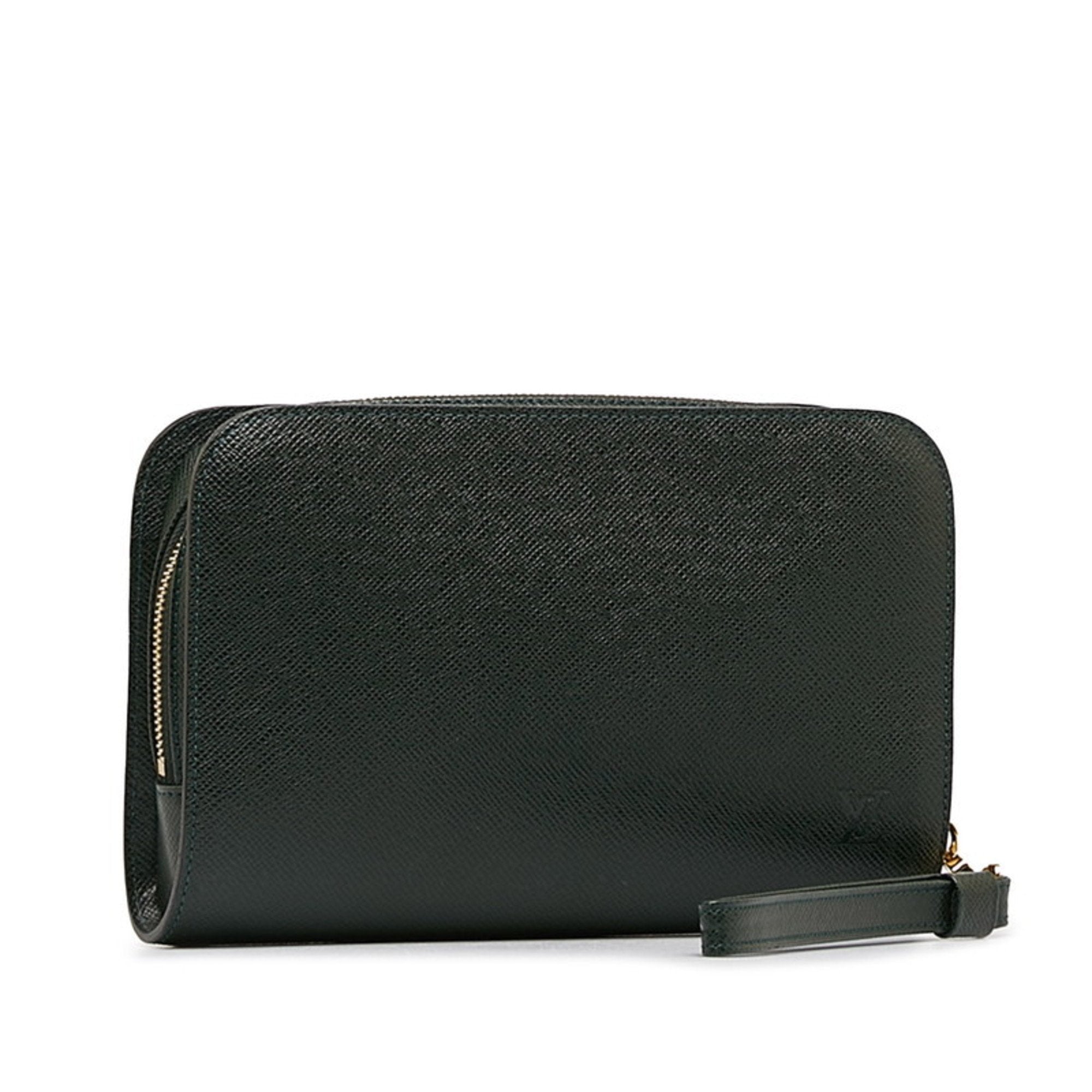 Louis Vuitton Baikal  Leather Clutch Bag
