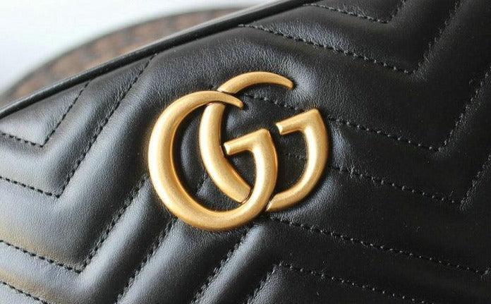 Gucci GG Marmont small matelassÃƒÆ’Ã‚Â© shoulder bag
