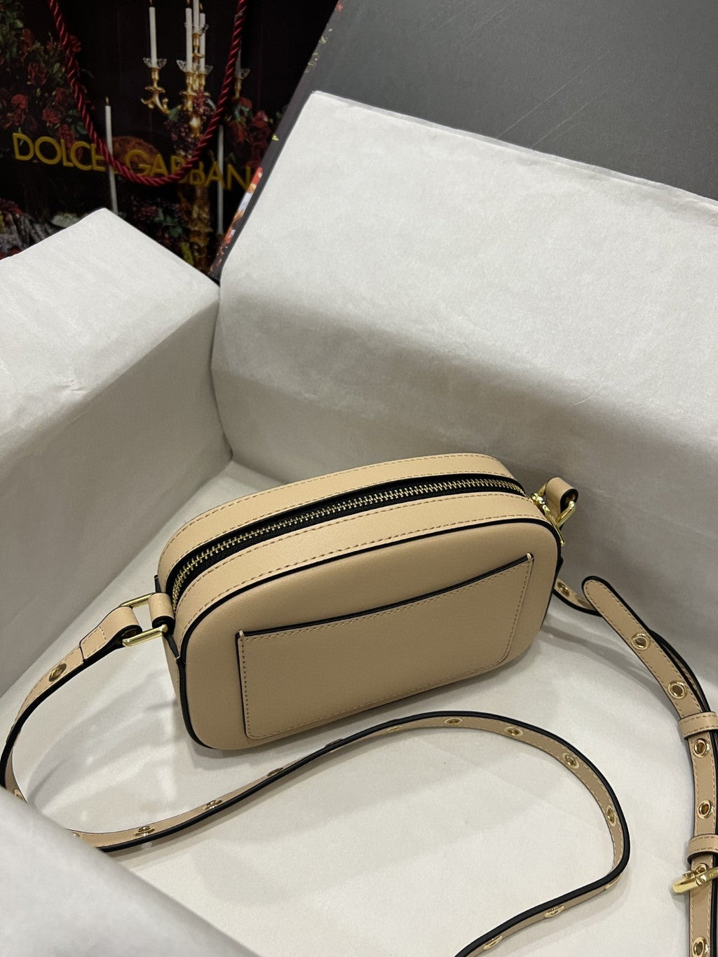 Crossbody 3.5 Bag Beige For Women 7.5in/19cm GLAMI7095AW57680404