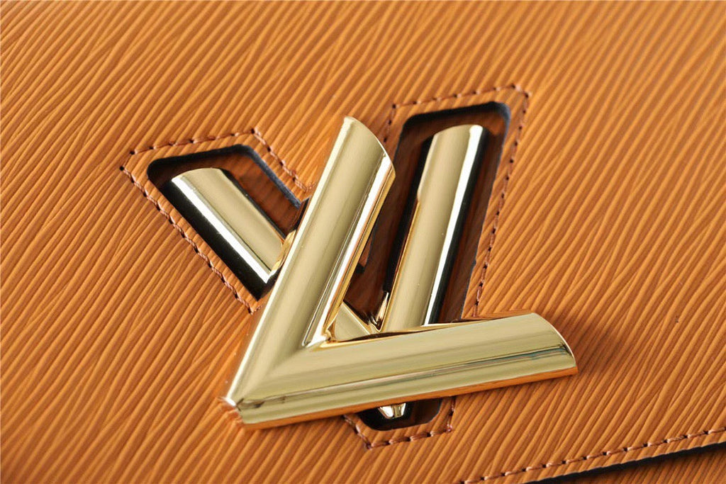 Louis Vuitton Twist MM Epi Gold Miel Brown For Women, Women’s Bags, Shoulder And Crossbody Bags 9.1in/23cm Louis Vuitton M59686