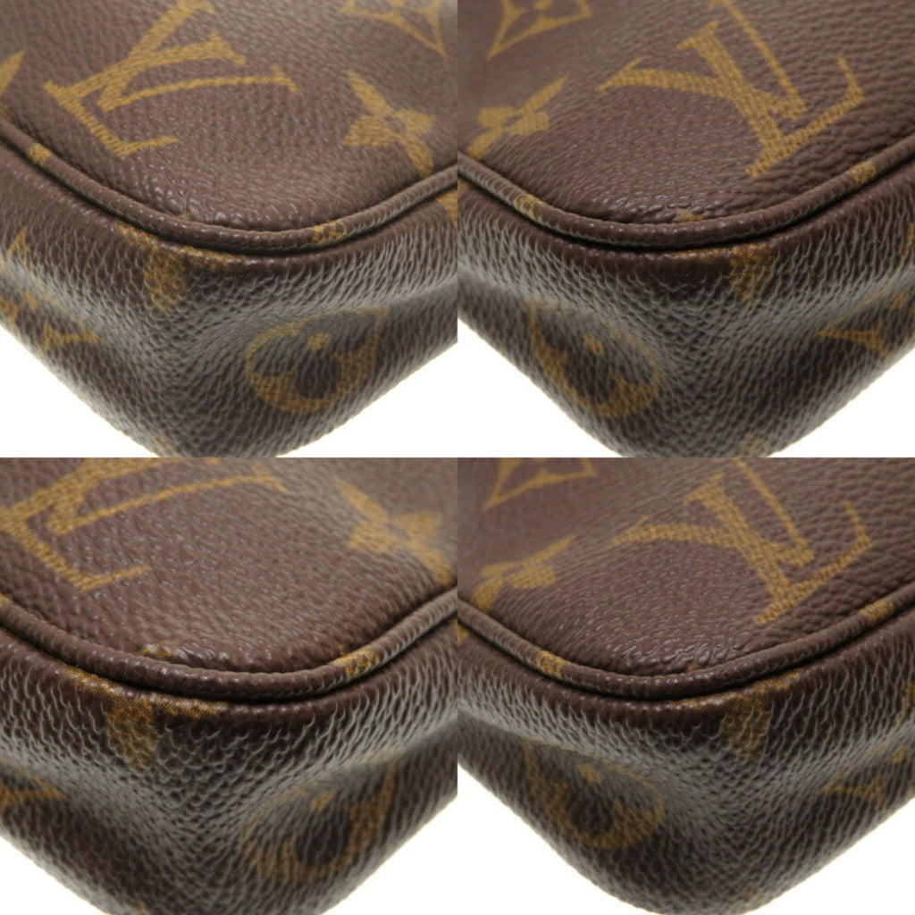 Louis Vuitton Pochette Accessoires  Canvas Clutch Bag
