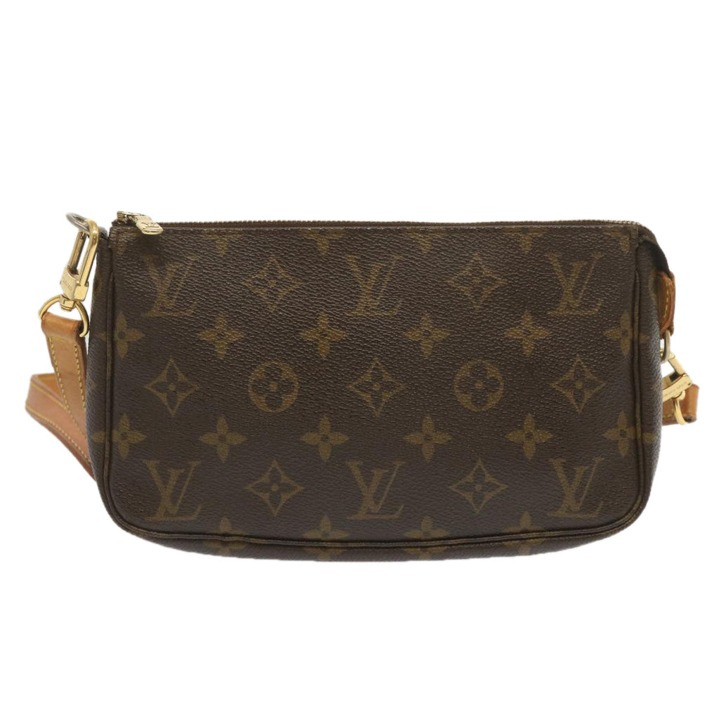 Louis Vuitton Pochette Accessoires  Canvas Clutch Bag