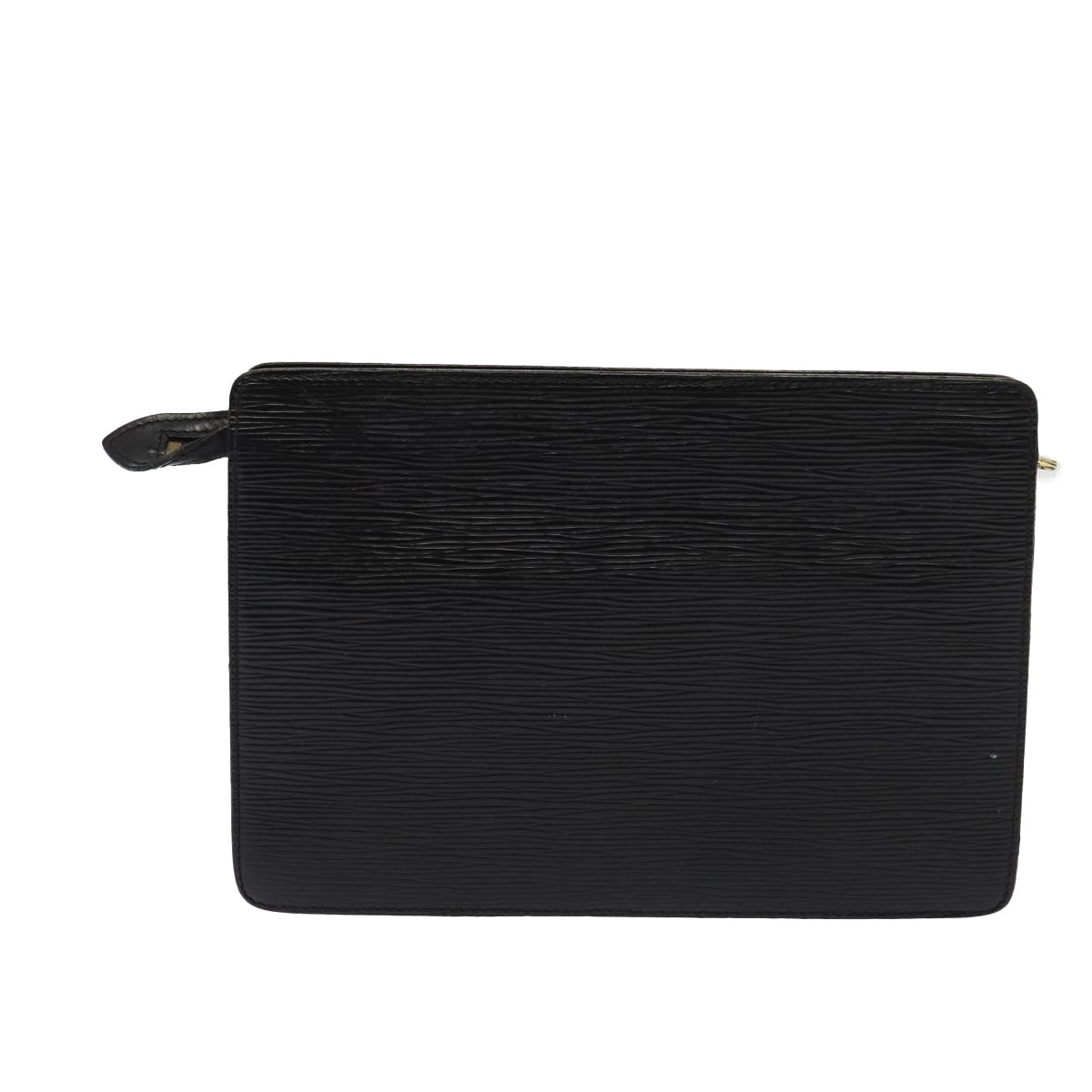 Louis Vuitton Epi Pochette Homme Clutch Bag Black Noir