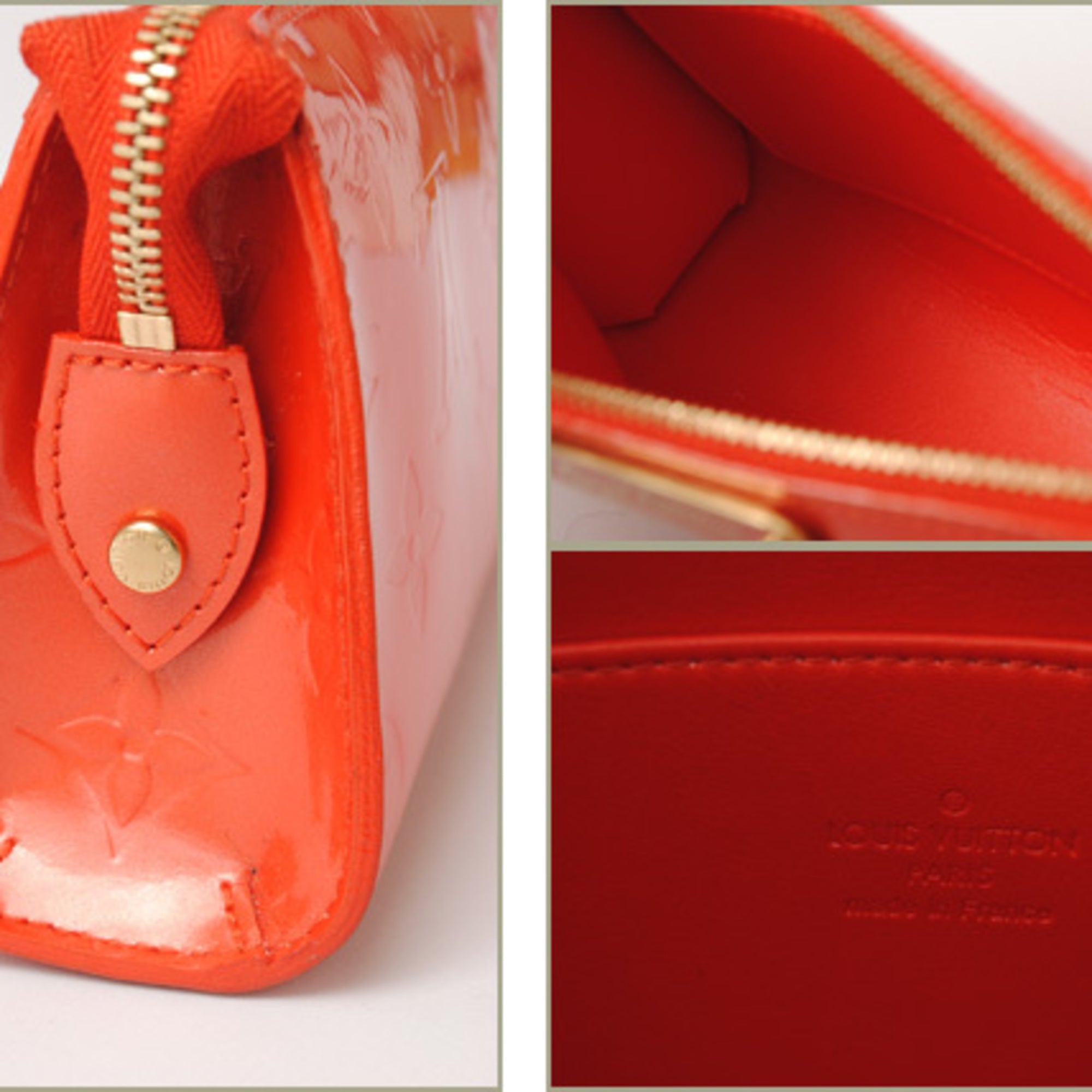 Louis Vuitton Pochette  Leather Clutch Bag