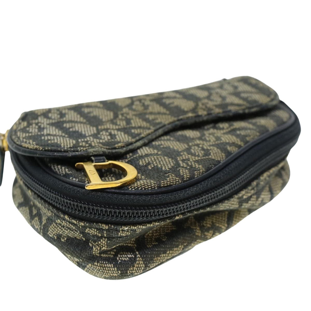 Dior Saddle  Canvas Clutch Bag