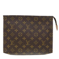 Louis Vuitton Poche Toilette  Canvas Clutch Bag