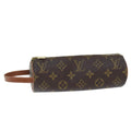 Louis Vuitton Trousse Rond  Canvas Clutch Bag