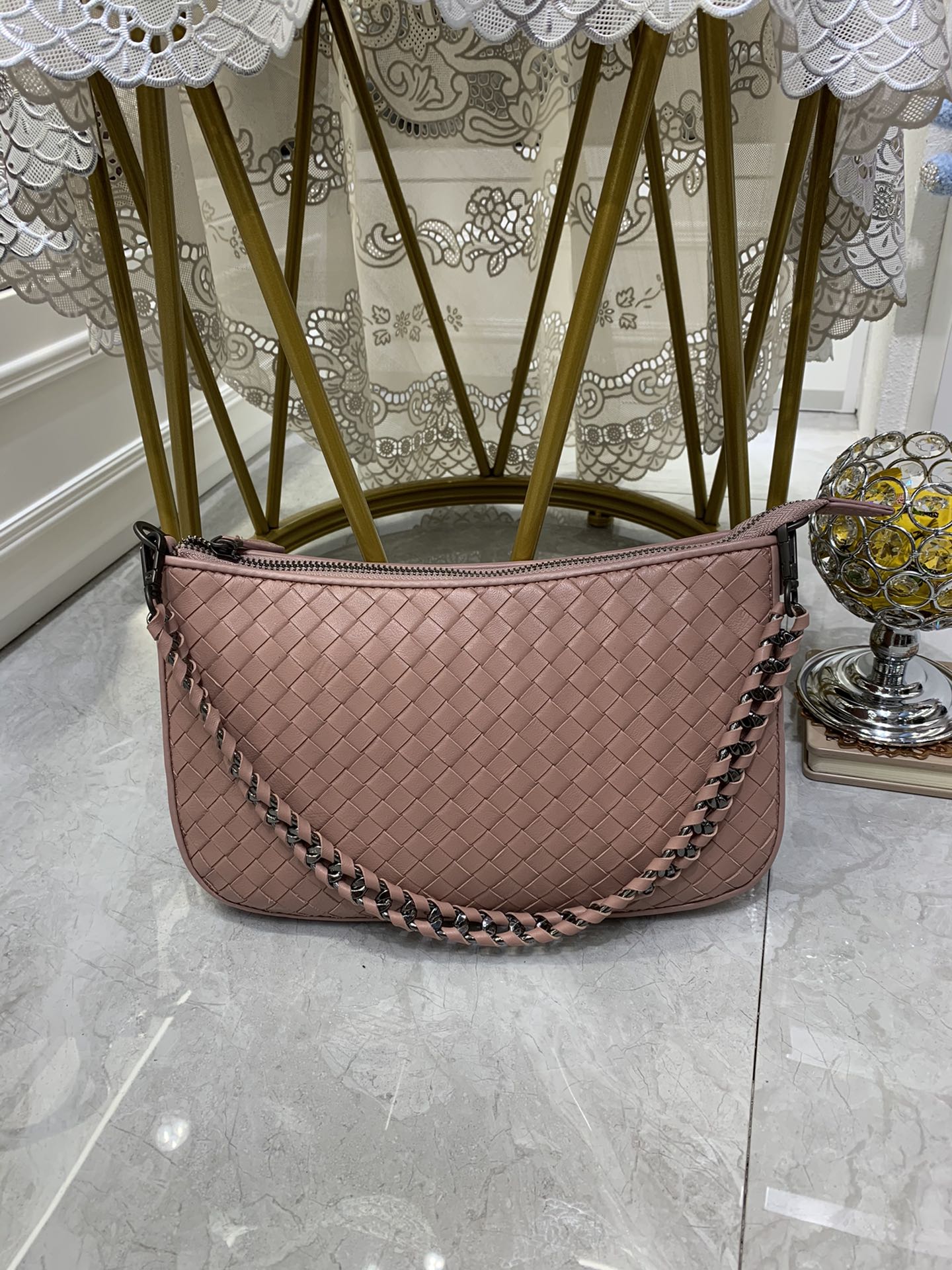 Crossbody Bag Pink, For Women, Bags 9.4in/24cm