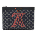 Louis Vuitton Apollo Pochette  Canvas Clutch Bag