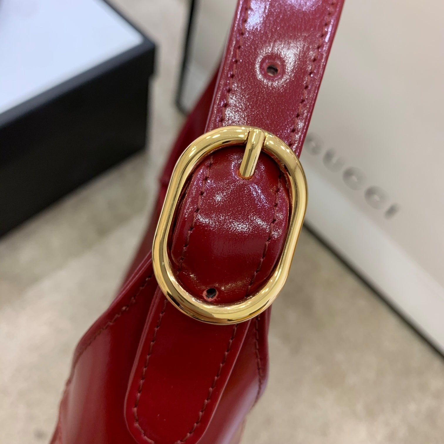 Gucci Jackie 1961 Small Shoulder Bag Red For Women 10.8in/27.4cm Gucci ‎636709 10O0G 6638