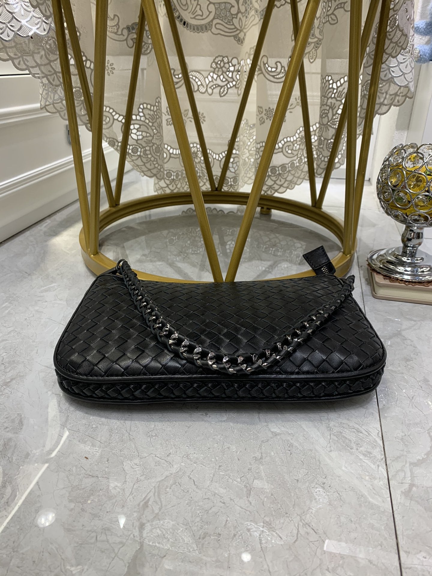 Crossbody Bag Black, For Women, Bags 9.4in/24cm