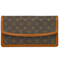 Louis Vuitton Pochette Dame  Canvas Clutch Bag