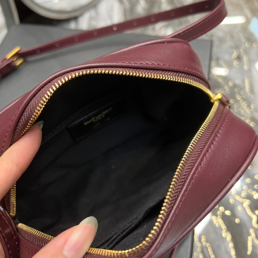Top Quality Lou Belt Bag Red In MatelassÃ© Gold Toned Hardware For Women 6.1in/15cm YSL 614031DV7072721