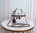 Louis Vuitton Vanity PM Bag Game On Monogram Canvas White By Nicolas Ghesquiere For Women, WomenÃƒÂ¢Ã¢â€šÂ¬Ã¢â€žÂ¢s Handbags, Shoulder And Crossbody 7.5in/19cm Louis Vuitton M57458