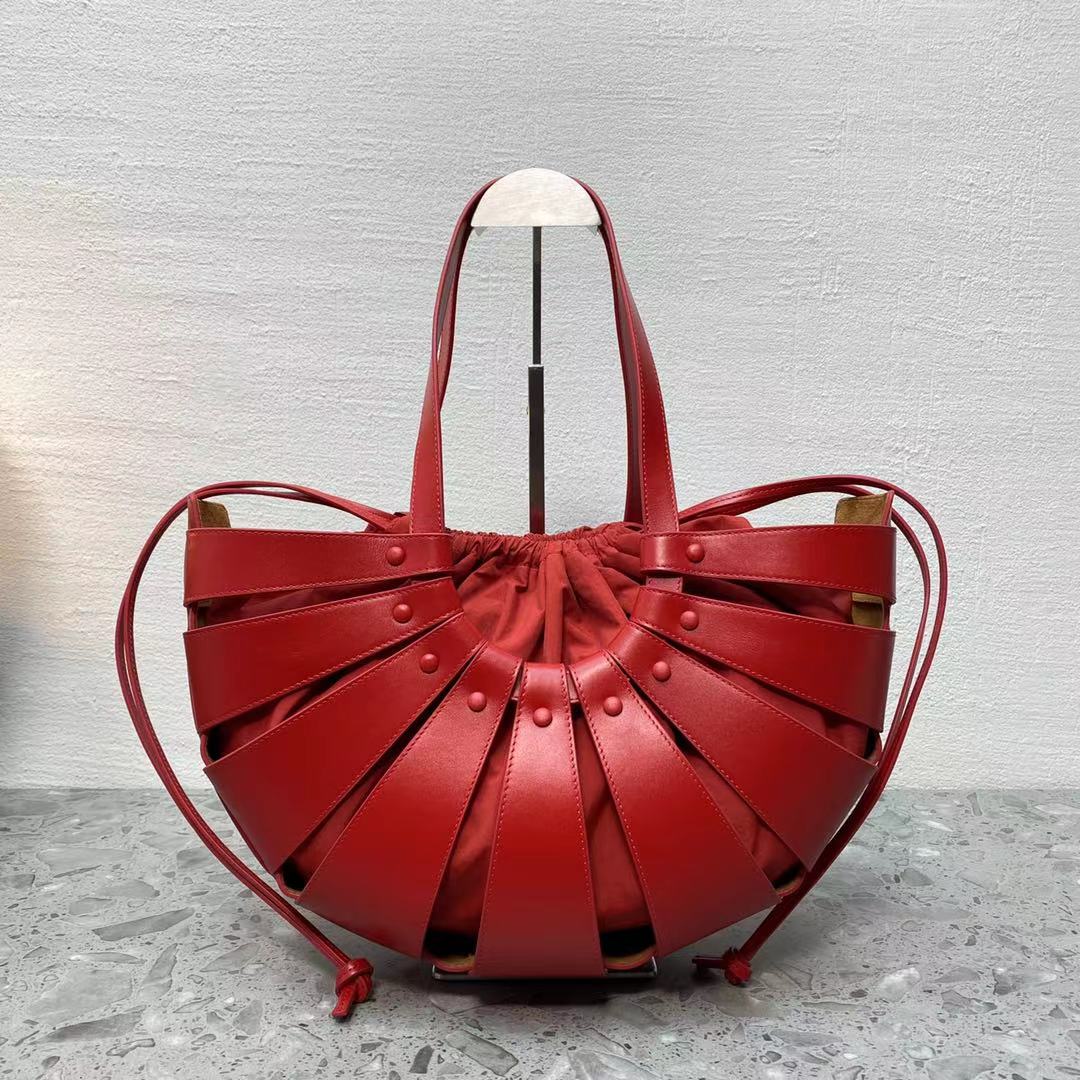 MeGLAMIum Shoulder Bag Red, For Women, Women Bags 8.6in/22cm