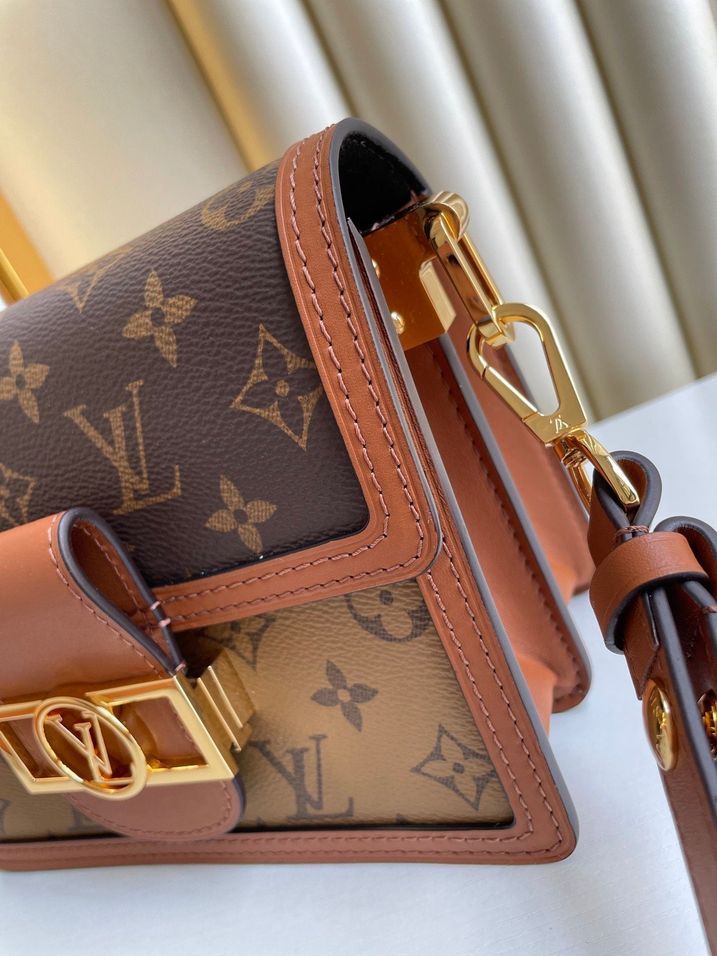 Louis Vuitton Mini Dauphine Monogram And Monogram Reverse Canvas By Nicolas GhesquiÃƒÆ’Ã‚Â¨re For Spring-Summer, For Women  Shoulder Bags 20cm Louis Vuitton M45959