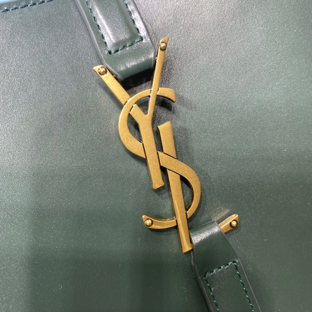 YSSL Le 5 Ã 7 Hobo Bag In Smooth Dark Green For Women 9in/23cm YSL 6572282R20W3045