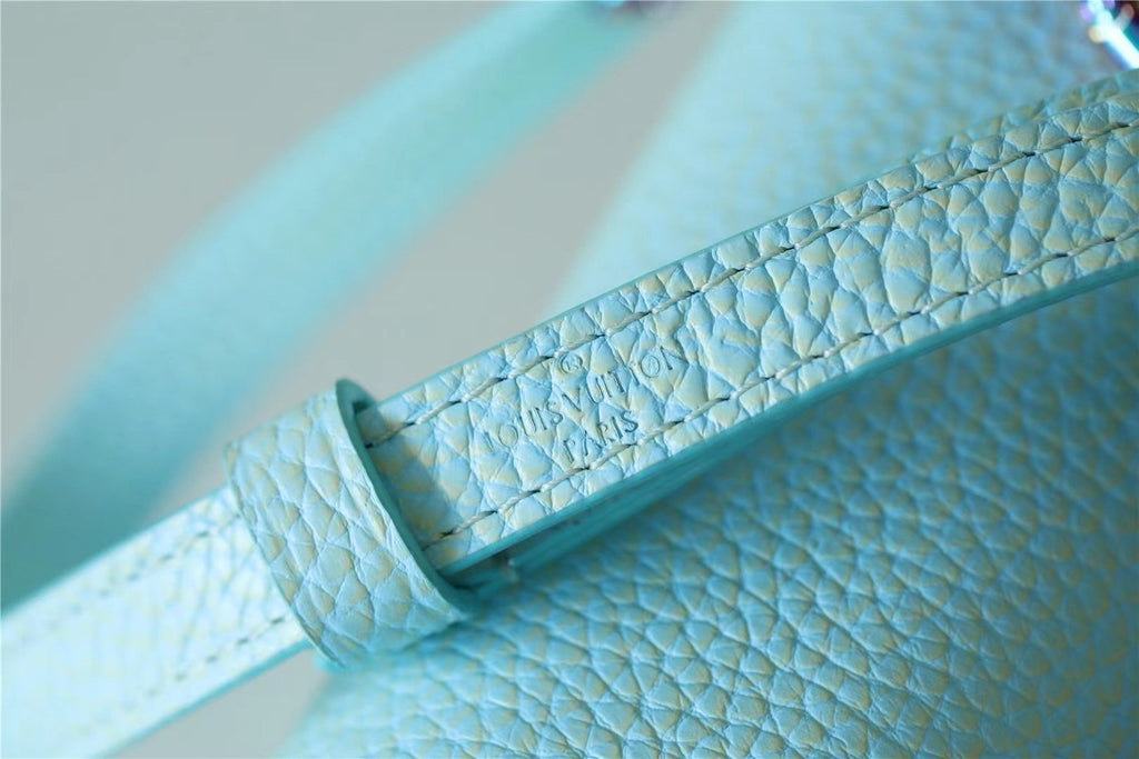 Louis Vuitton Twist MM Grain Blue For Women,  Shoulder And Crossbody Bags 9.1in/23cm Louis Vuitton M20694