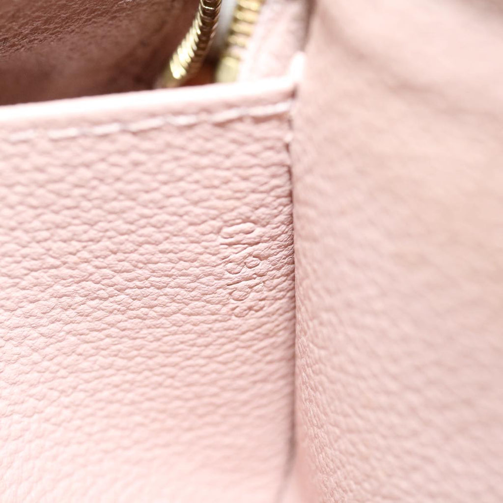 Louis Vuitton Cosmetic Pouch   Leather Clutch Bag