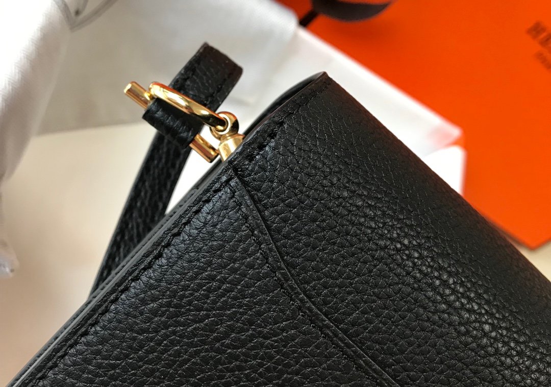 Mini Evercolor Sac Roulis 19 Black For Women, Handbags, Shoulder Bags 7.5in/19cm