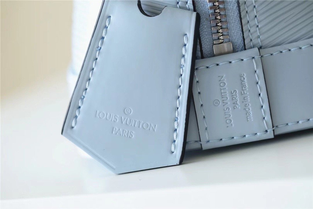 Louis Vuitton Alma Epi Light Blue For Women,  Shoulder And Crossbody Bags 23.5cm/9.3in Louis Vuitton