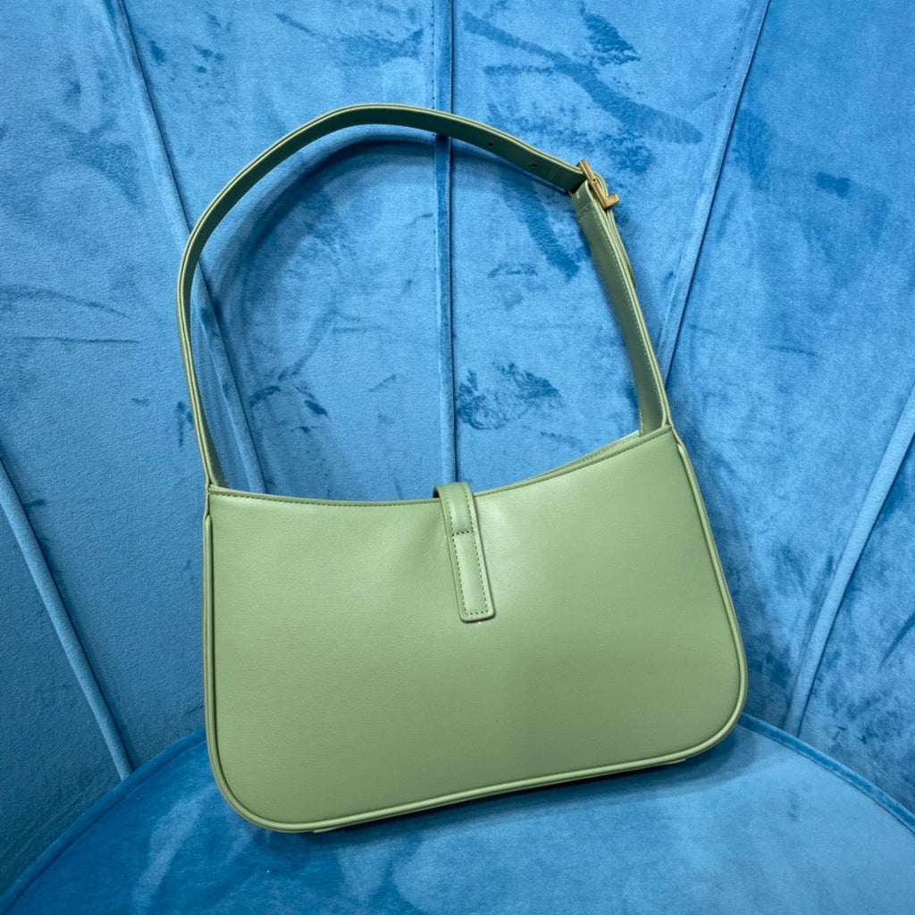 YSSL Le 5 Ã 7 Hobo Bag In Smooth Light Green For Women 9in/23cm YSL 6572282R20W3316