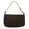Louis Vuitton Pochette Accessoires  Canvas Clutch Bag