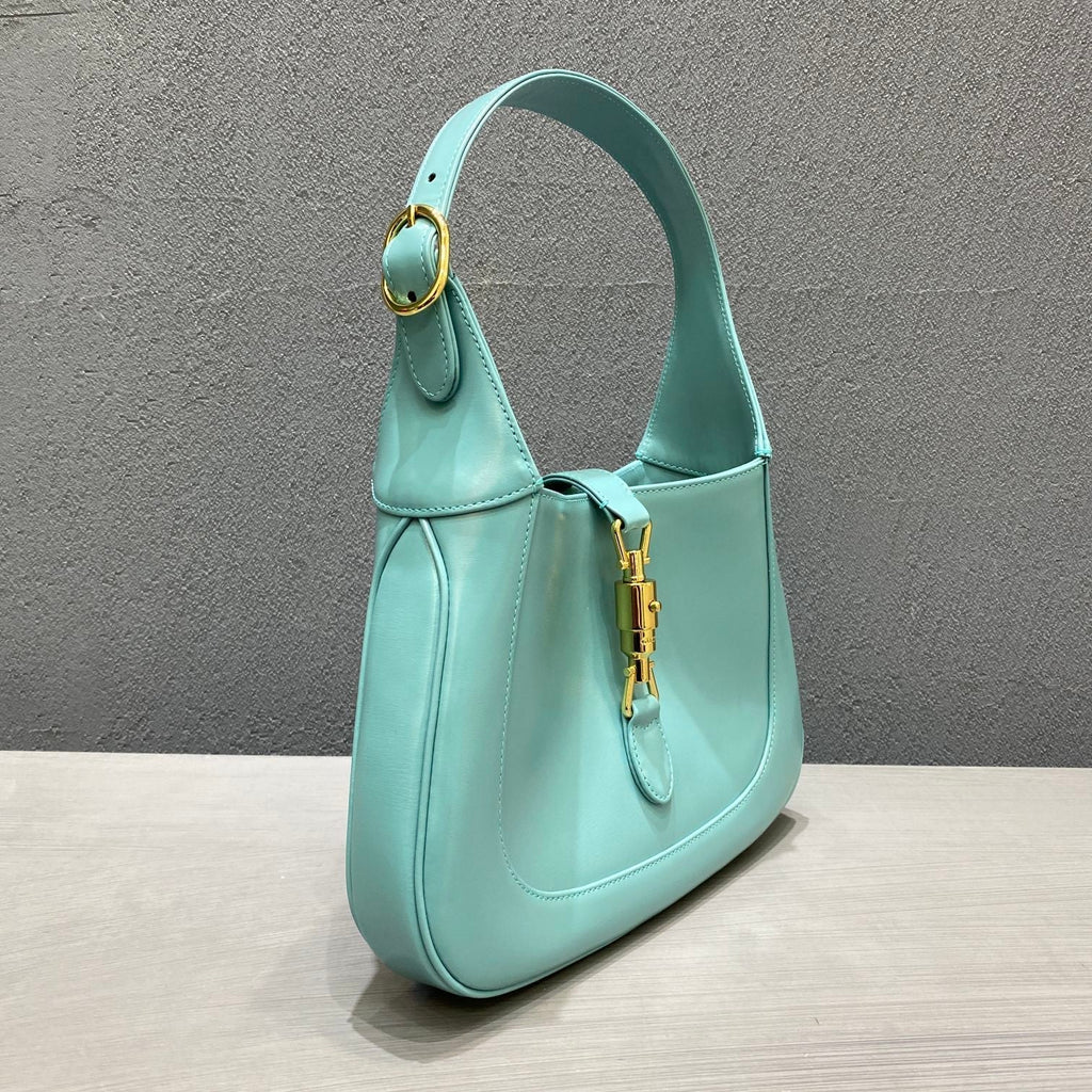 Gucci Jackie 1961 Small Shoulder Bag Light Blue For Women 10.8in/27.4cm Gucci ‎636709 10O0G 4933