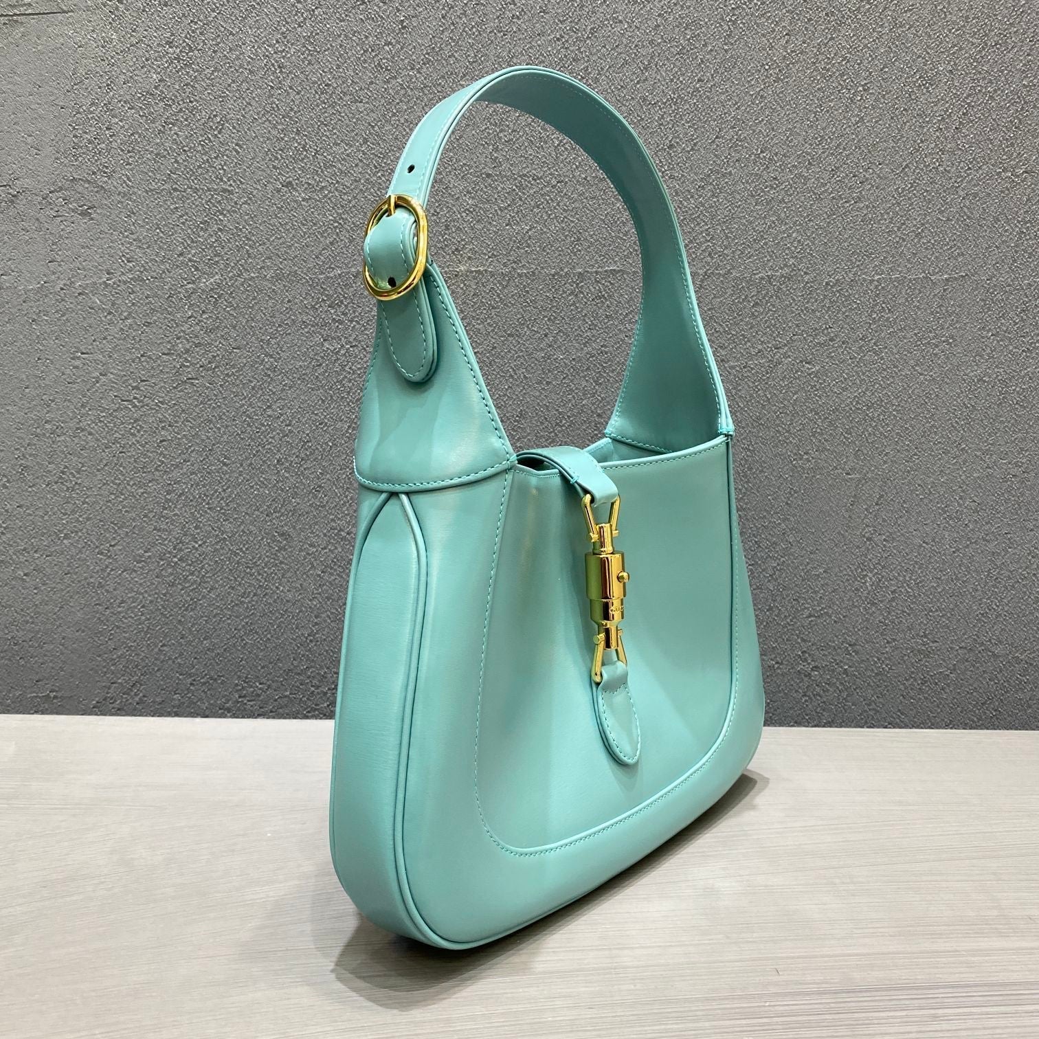 Gucci Jackie 1961 Small Shoulder Bag Light Blue For Women 10.8in/27.4cm Gucci ‎636709 10O0G 4933