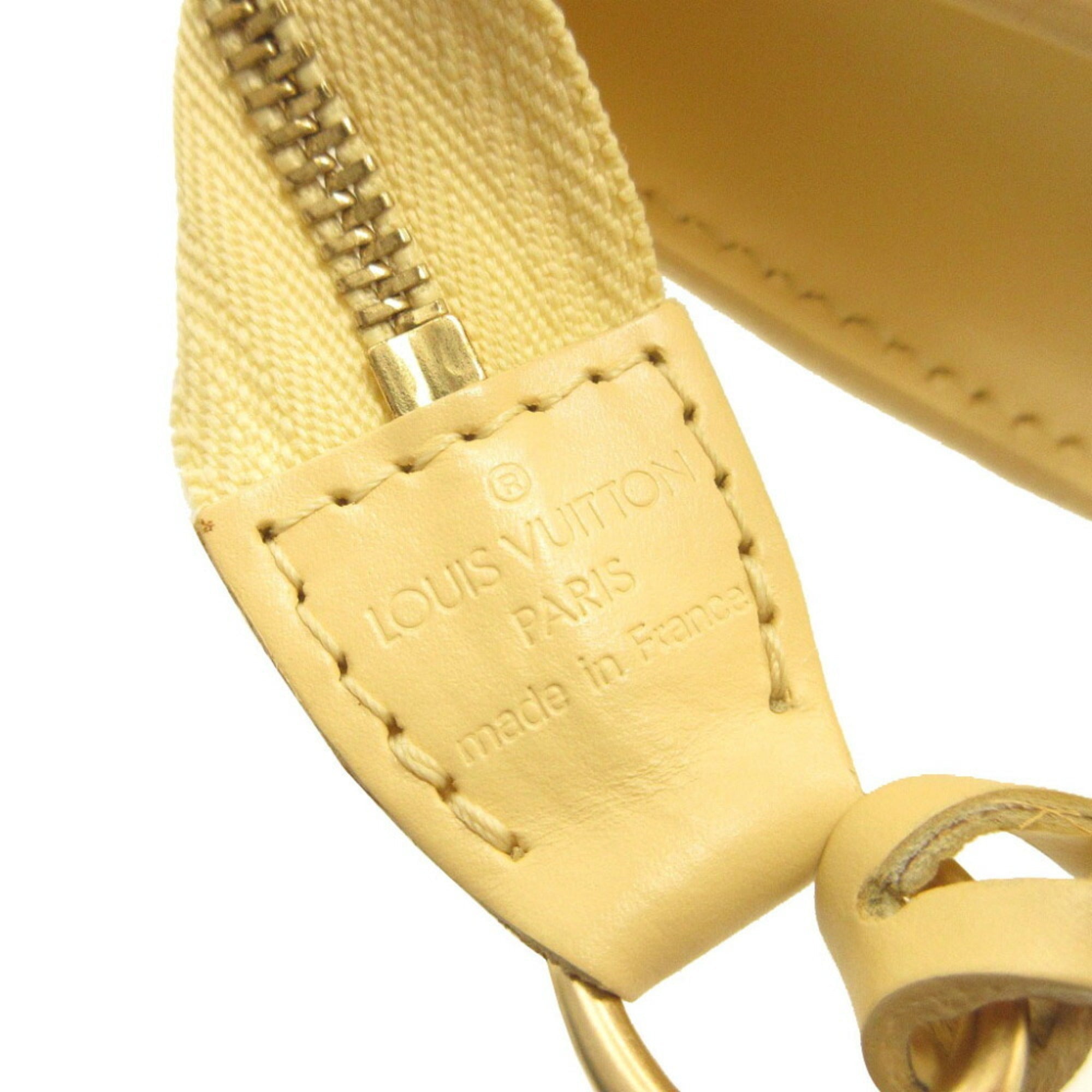 Louis Vuitton Pochette Accessoire  Leather Clutch Bag