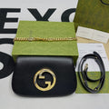 BlonGLAMIe Shoulder Bag Black For Women, Women’s Bags 11in/28cm GlamiÃ¢â‚¬Å½ 699268 UXX0G 1000