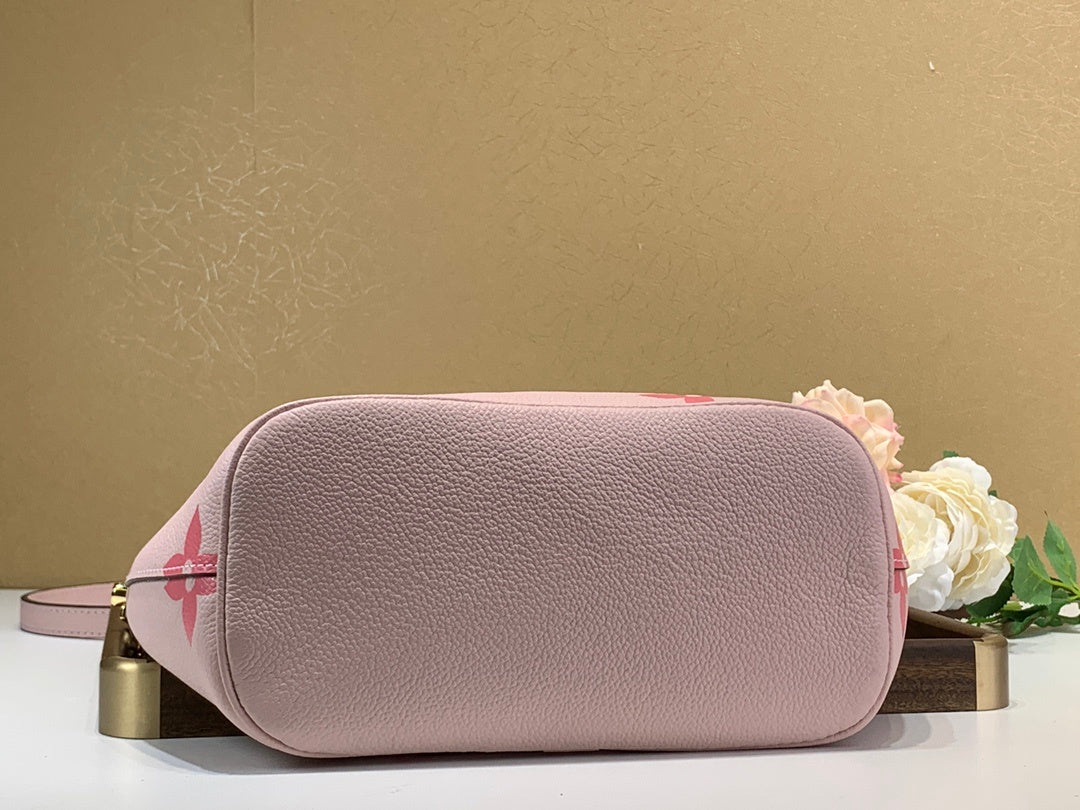 Louis Vuitton Marshmallow Hobo Bag Monogram Empreinte Pink For Women,  Shoulder And Crossbody Bags 9.4in/24cm Louis Vuitton M45697