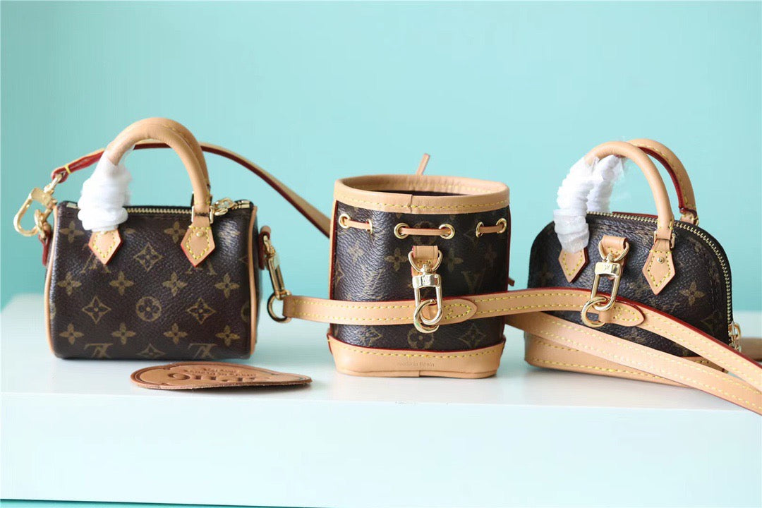 Louis Vuitton Trio Mini Icones Monogram Canvas For Women, WomenÃƒÂ¢Ã¢â€šÂ¬Ã¢â€žÂ¢s Handbags, Shoulder Bags And Crossbody Bags 43.3in/110cm Louis Vuitton M81081