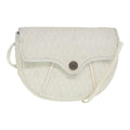 Dior Honeycomb  Canvas Shoulder Bag