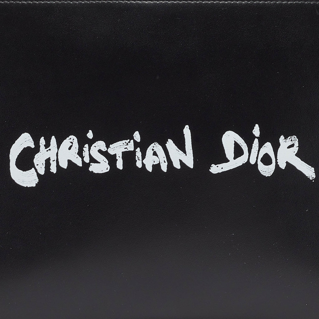 Dior  Leather Logo Slim Pouch