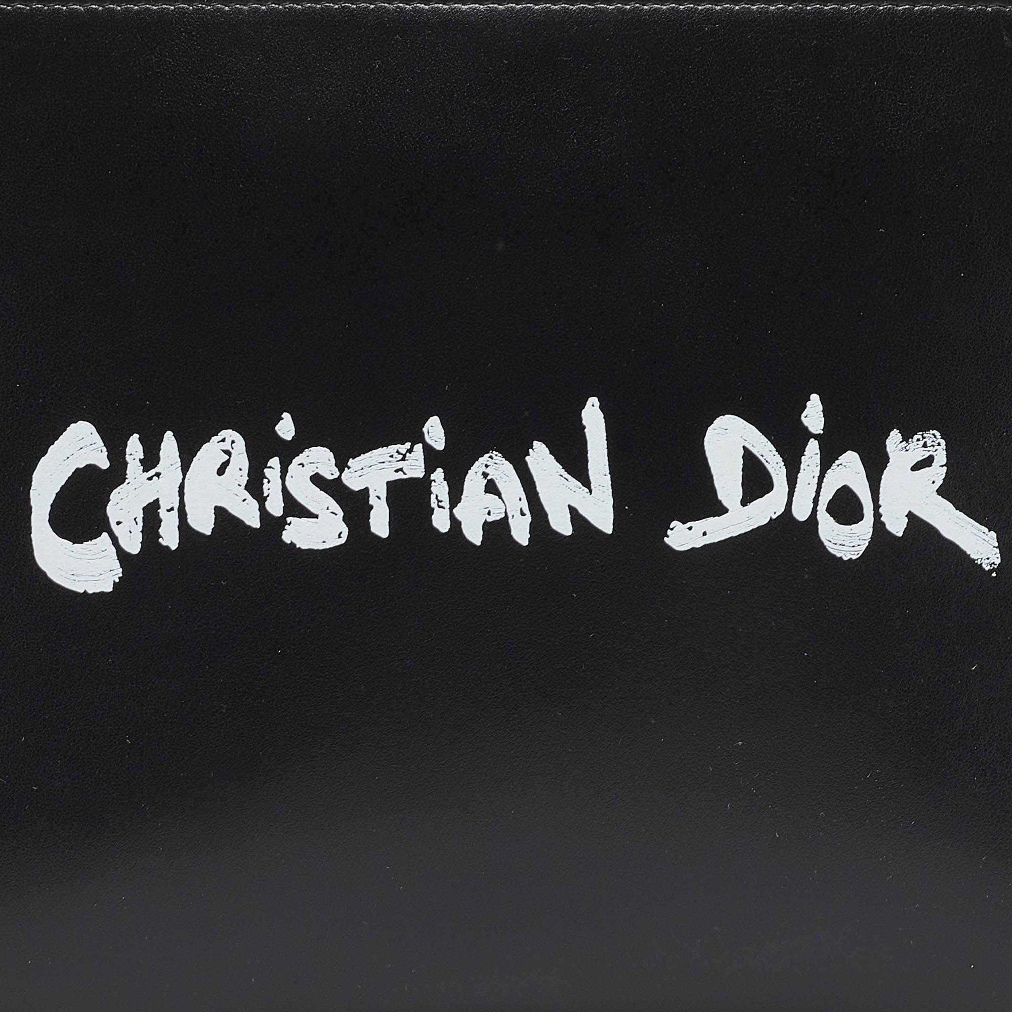 Dior  Leather Logo Slim Pouch