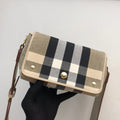 Burberry Vintage Check And Small Crossbody Bag For Women, Bags 7.1in/18cm