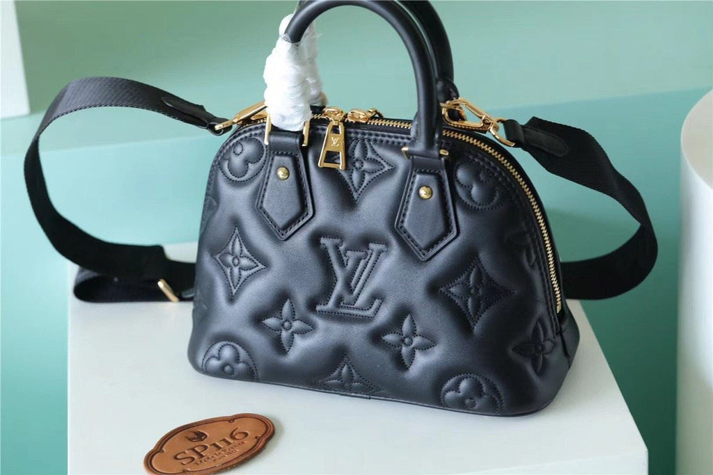 Louis Vuitton Alma Bag Handbags,  Shoulder and Cross Body Bags For Women In Black 9.6in/25cm Louis Vuitton M59793