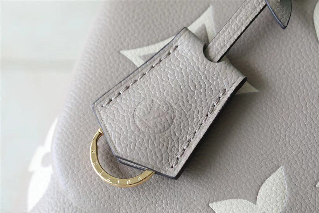 Louis Vuitton Madeleine MM Monogram Empreinte Dove Gray/ Creme Beige For Women,  Shoulder and Crossbody Bags 11.8in/30cm Louis Vuitton M46041